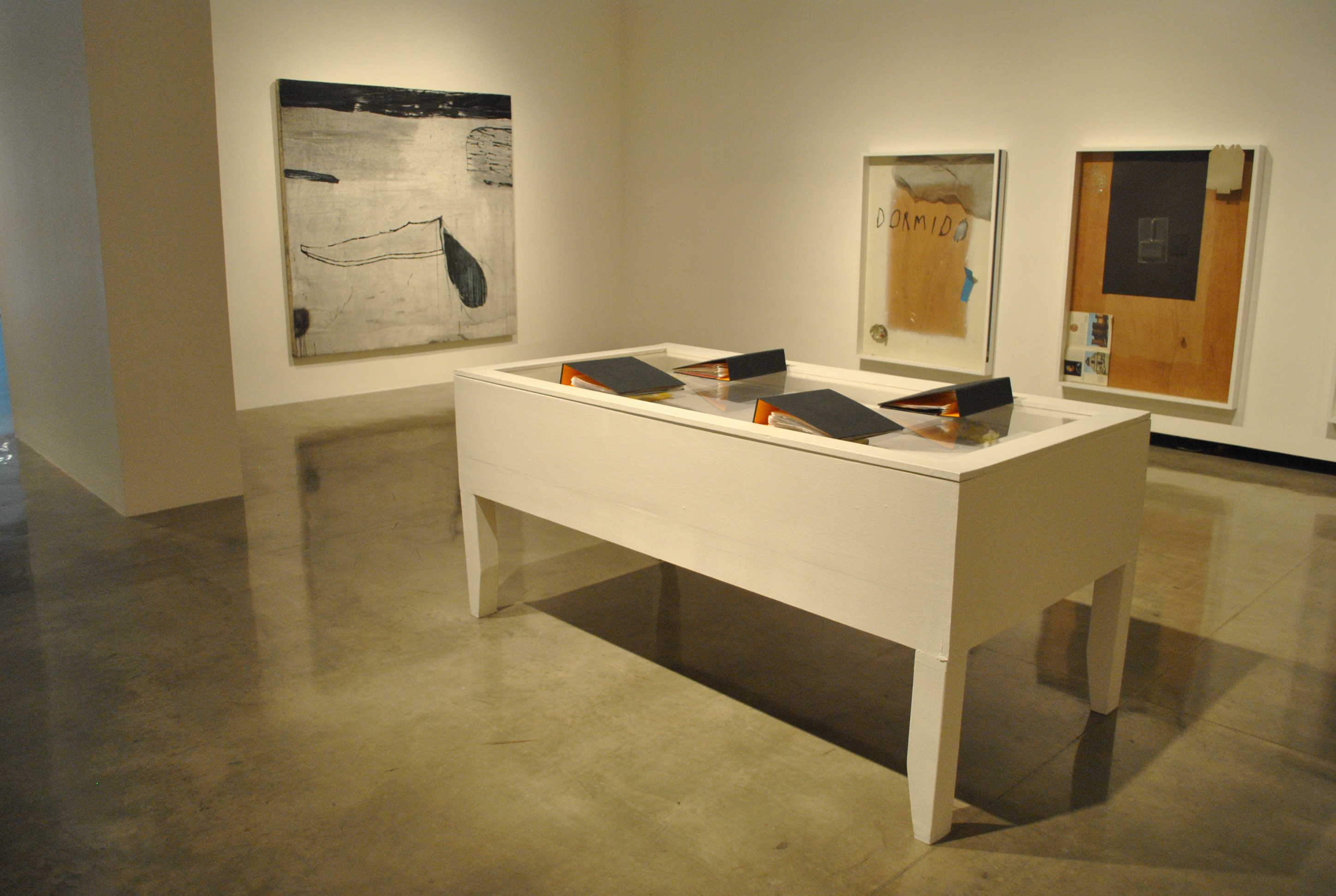 Vista de sala de la exposición 'Trompe l'oeil' en El Cubo, Sala 3, CECUT