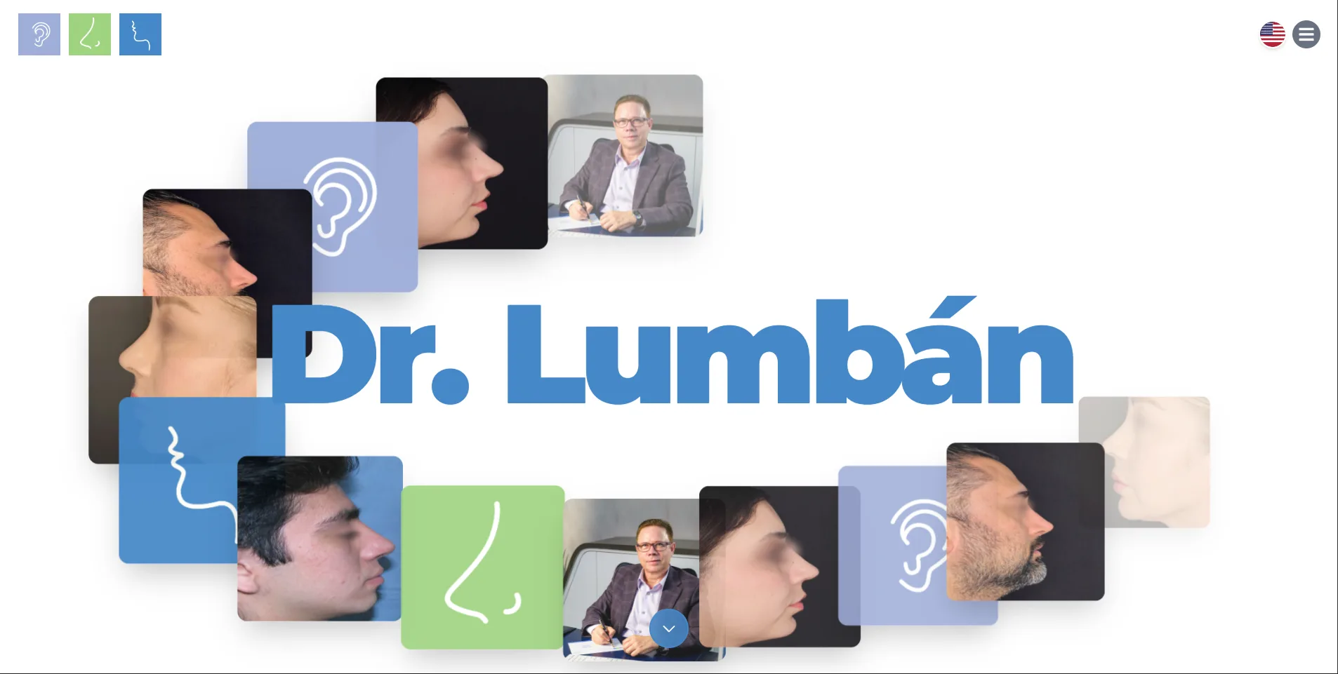 Después: nuevo sitio web del Dr. Jaime Lumbán