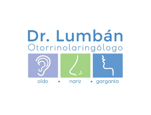 Antes: logotipo anterior del Dr. Jaime Lumbán